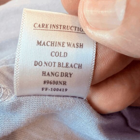 Free Fly Men's Crew Neck Comfort On Adventure Out Performance Bamboo Tee Blue XL - Picture 7 of 10